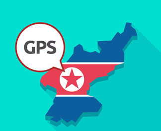 Corée du Nord, interférence du signal GPS