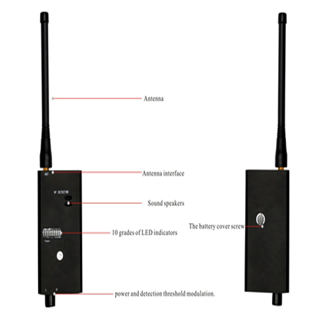 Détecteur De Signal Sans fil Brouilleur TG-007A