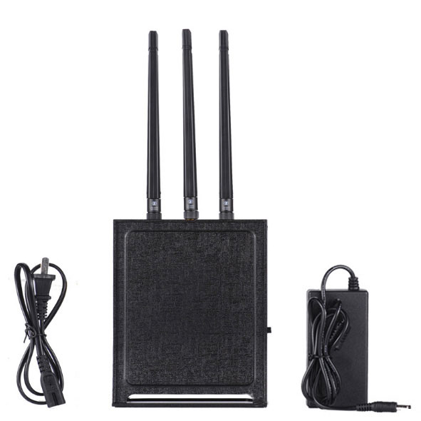 Brouilleur drone 3 antennes portable