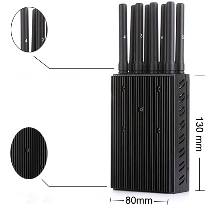 TOPINCN Brouilleur d'enregistrement Brouilleur de Signal Portable avec  Lentille Optique 100-240V 1MHz-8000MHz Haute sensibilité pour les Voyages  en