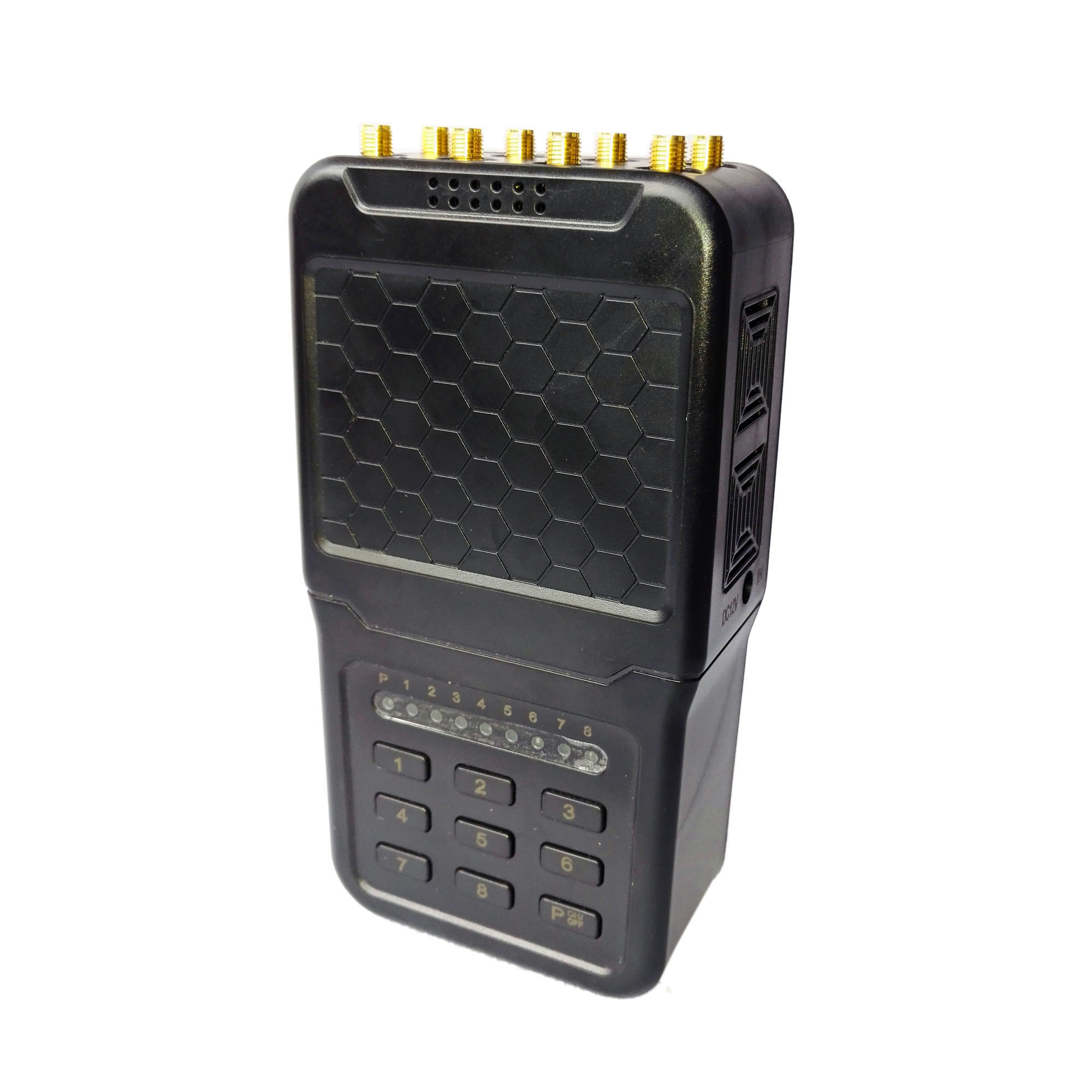 Brouilleur GSM Portable avec batterie 2G-3G-4G GPS WiFi Réglable +