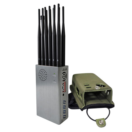 Brouilleur Portable GSM/Wi-Fi/GPS avec 4 Antennes Puissant