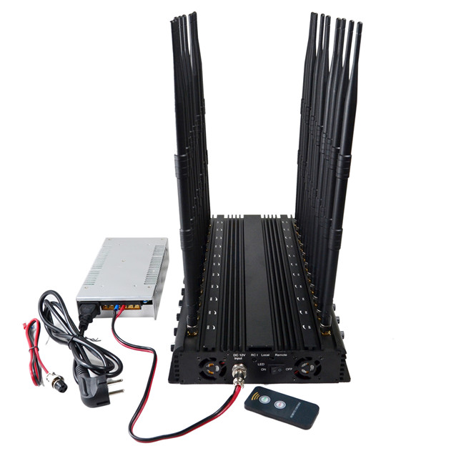 Brouilleur D'onde 12 Antennes Bloquer 3G 4G WiFi GPS LOJACK